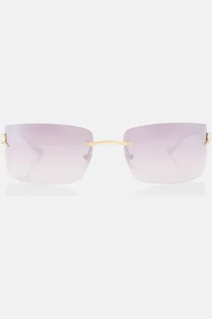 Cartier Eckige Sonnenbrille Panthère de Cartier
