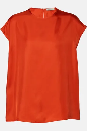ASCENO Top Dasha aus Seiden-Twill