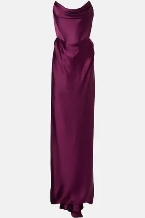 Vivienne Westwood Robe Galaxy aus Satin