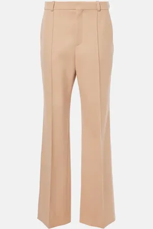 Chloé Chloé Gerade High-Rise-Hose aus Wolle