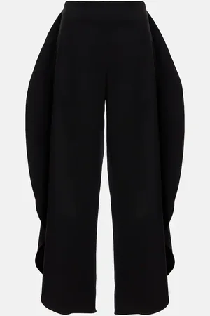 Alaïa Alaïa Weite Hose aus Wolle