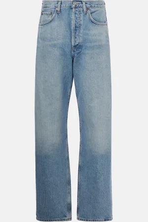 AGOLDE High-Rise Straight Jeans Kelly Jean