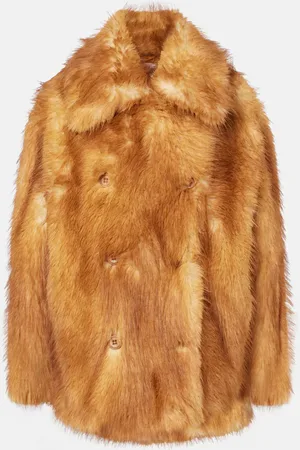 Dorothee Schumacher Mantel Urban Jungle aus Faux Fur