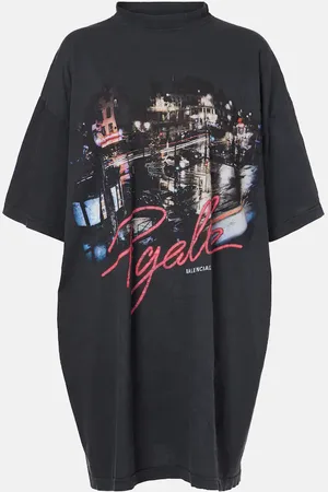 Balenciaga Bedrucktes T-Shirt Pigalle