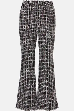 Balmain Schlaghose aus Tweed