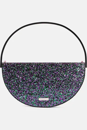 Aquazzura Clutch Purist Mini mit Glitter