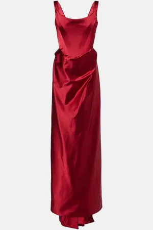 Vivienne Westwood Robe Camille aus Satin