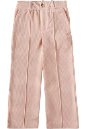 Chloé Chloé Kids Gerade Hose aus Baumwollsamt