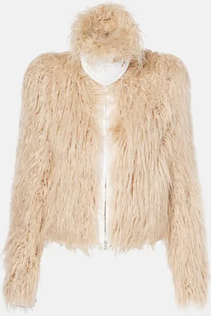 DRIES VAN NOTEN Jacke aus Faux Fur
