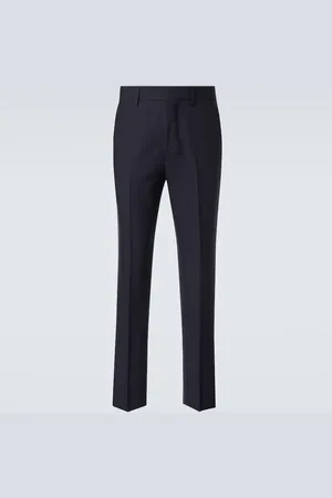 Ami Gerade Hose aus Schurwolle