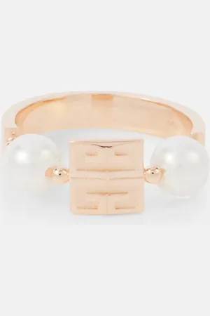 Givenchy Ring 4G mit Zierperlen
