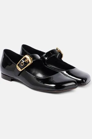 Chloé Chloé Mary-Jane-Ballerinas Polly aus Lackleder