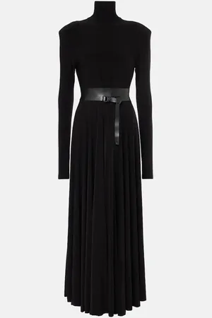 Norma Kamali Midikleid aus Strick