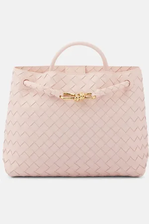 Bottega Veneta Tote Andiamo Medium aus Leder