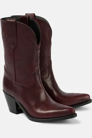 Golden Goose Westernstiefel Wish Star Francesca aus Leder