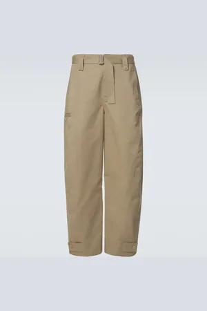 LEMAIRE Hose Twisted aus Baumwolle und Leinen