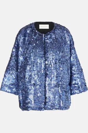 DRIES VAN NOTEN Jacke mit Pailletten