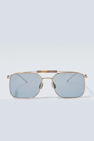 Brunello Cucinelli Eckige Sonnenbrille Sartorial Sunset
