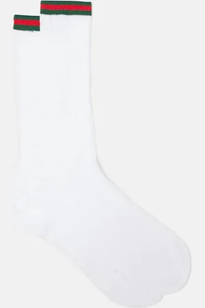 Gucci Socken Web Stripe aus einem Baumwollgemisch