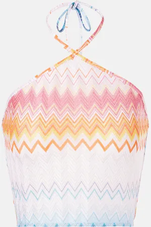 Missoni Top aus Häkelstrick