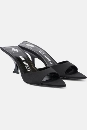 The Attico Pantoletten Bes aus Satin