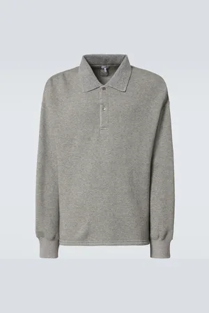 THE ELDER STATESMAN Polopullover Scally aus einem Baumwollgemisch