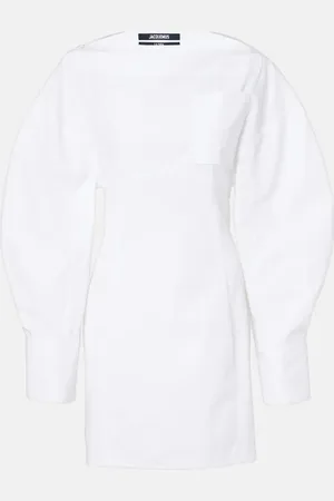 Jacquemus Minikleid La Robe Chemise Casaco aus Baumwolle