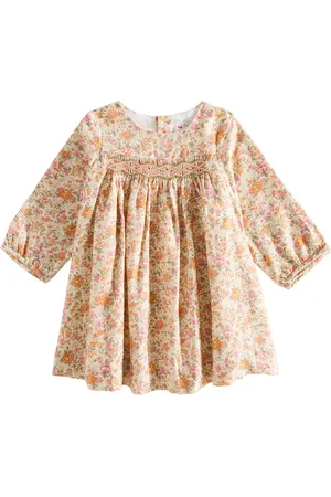 BONPOINT Kleid Felicie aus Baumwolle und Wolle
