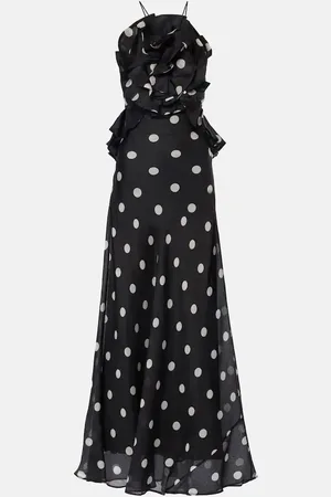 ZIMMERMANN Robe Crush aus Leinen und Seide