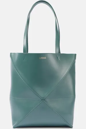 Loewe Tote Puzzle Fold Medium aus Leder