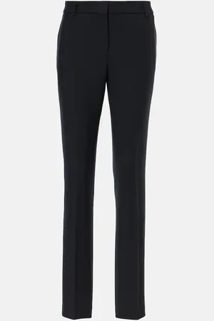 Totême Schmale Low-Rise-Hose