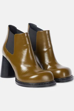 Bottega Veneta Ankle Boots Cliff aus Leder