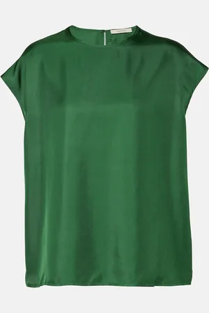 ASCENO Top Dasha aus Seiden-Twill