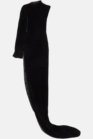 Alaïa Alaïa One-Shoulder-Robe aus Samt