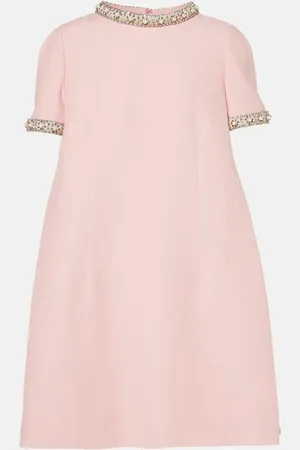 VALENTINO Verziertes Minikleid aus Crepe Couture