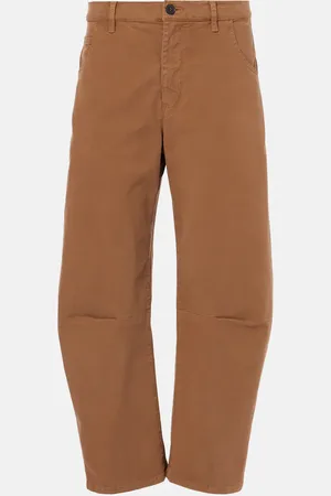 NILI LOTAN Mid-Rise Barrel-Hose Emerson aus Baumwolle