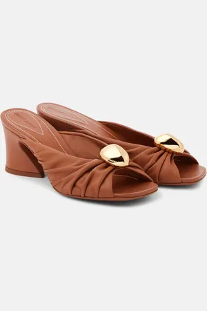 ZIMMERMANN Pantoletten Gleam 65 aus Leder