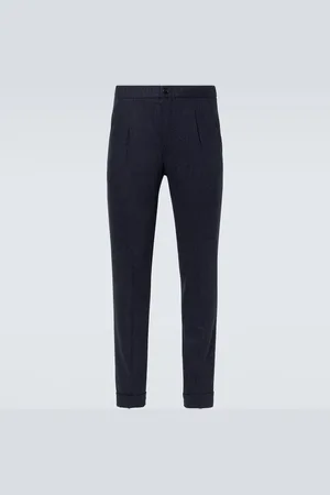Thom Sweeney Gerade Hose aus Wolle