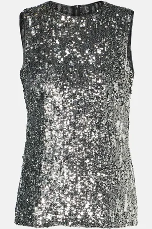 Dolce & Gabbana Top mit Pailletten
