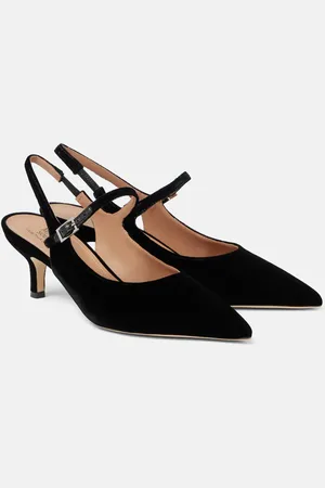 MALONE SOULIERS Slingback-Pumps Karla 45 aus Samt