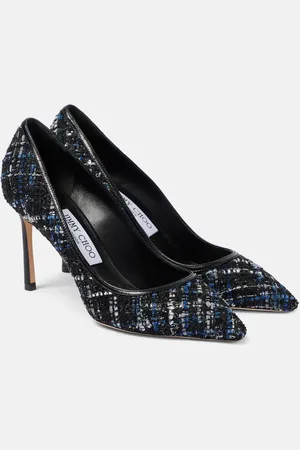 Jimmy Choo Pumps Romy 85 aus Tweed