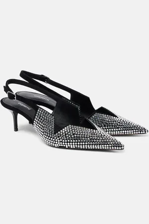 COPERNI Pumps 65 aus Leder mit Kristallen