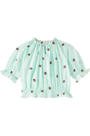 Stella McCartney Besticktes Top aus Baumwolle