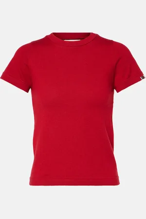 EXTREME CASHMERE T-Shirt N°292 America aus Baumwolle und Kaschmir