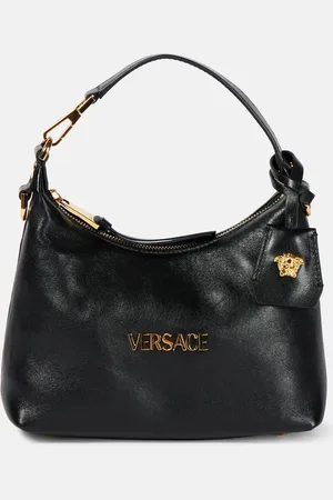 VERSACE Tote Tag Small aus Leder