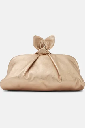Aquazzura Clutch Bow Tie aus -Leder