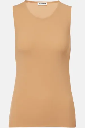 Jil Sander Top aus Jersey