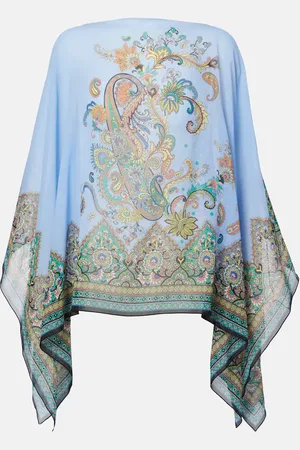 Etro Bedrucktes Top aus Seide