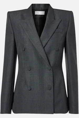 Alexander McQueen Blazer aus Wolle und Mohair