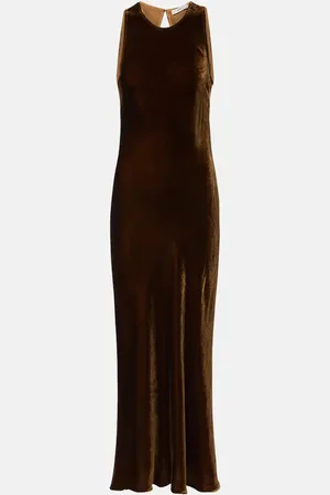 ASCENO Maxikleid Valencia aus Samt